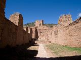 Spanisch church and Pueblo : New Mexico